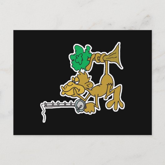 Witzfischer Postkarte (Vorderseite)