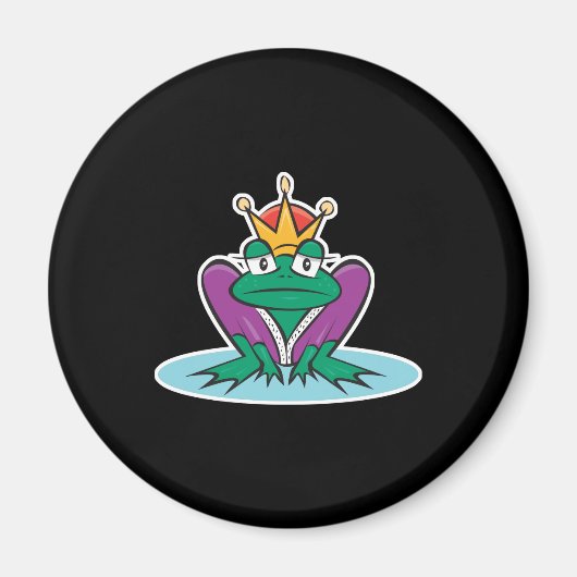 Witzfrosch Magnet (Vorne)