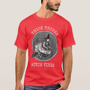 Witzhut T, Zehenkleibe Hexe, Hexe Vibes 10 T-Shirt