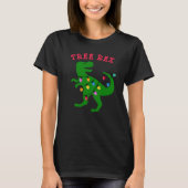 witzig+christmas+Shirt, tree+rex+christmas,t-rex+d T-Shirt (Vorderseite)