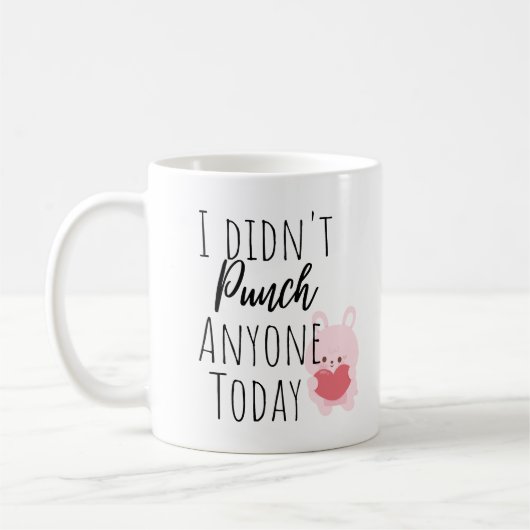 Witzig, dass ich heute niemanden gejagt habe kaffeetasse (Links)