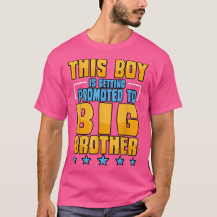 Witzig dieser Junge wird zum großen Bruder beförde T-Shirt