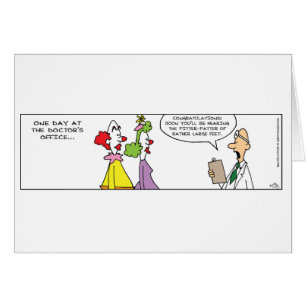 Witzig erwartet Clowneltern