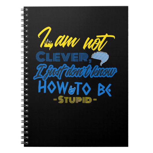 Witzig, Hirndesign Notizblock (Vorderseite)