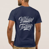 Witzig: "Hör auf, mir zu folgen!" Evolution T-Shirt (Rückseite)