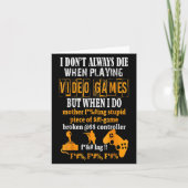 Witzig ich Die nicht immer in Videospielen, aber w Karte (Vorderseite)