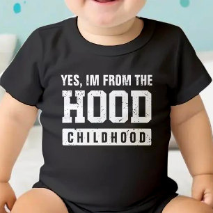 Witzig Ich komme aus der Kindheit Baby Strampler