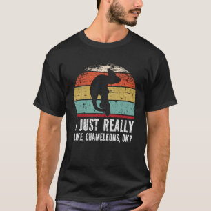 Witzig, ich mag Chamäleons wirklich gut? T-Shirt