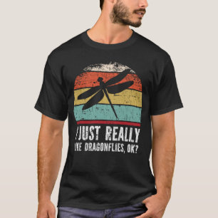 Witzig, ich mag Libellen wirklich gut? T-Shirt