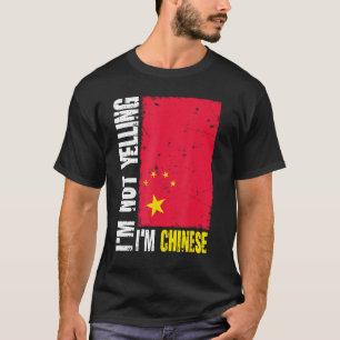 Witzig, ich schreie nicht, ich bin die chinesische T-Shirt
