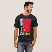 Witzig, ich schreie nicht, ich bin die chinesische T-Shirt (Vorne ganz)