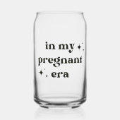 Witzig in meiner Schwangerschaft Geschenk Dosenglas (Rückseite)