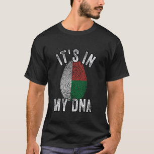 Witzig ist es in meiner DNA Madagaskar-Flagge Fing T-Shirt
