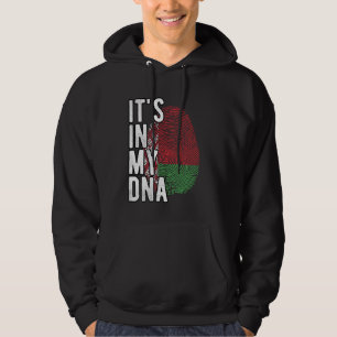 Witzig ist es in meiner DNA Weißrussland Flag Fing Hoodie