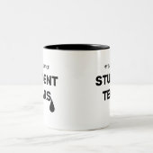 Witzig meine tägliche Tasse Studententränen (Mittel)