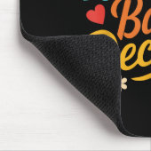 Witzig radikalisiert durch einfaches Anstand Mousepad (Ecke)