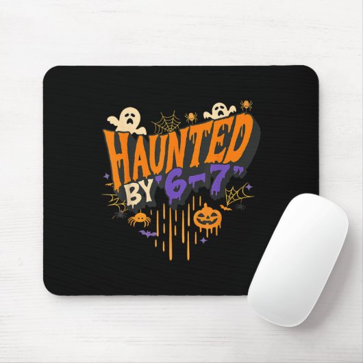 Witzig Spuk von 6 7 Tropfen Halloweenkostüm für mi Mousepad (Mit Mouse)