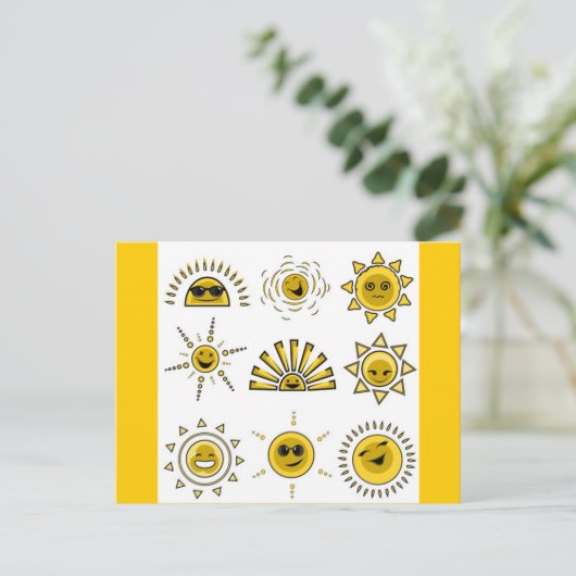 witzig_sun2 postkarte (Stehend Vorderseite)