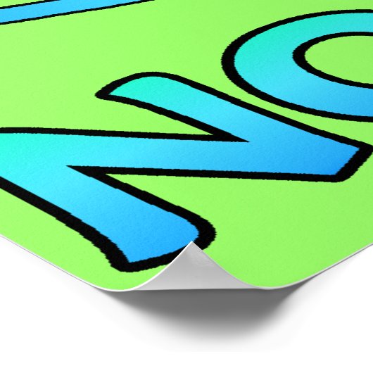 Witzig überlebte ich das Nor'Oaster Poster (Ecke)