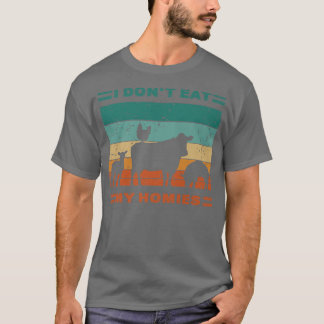 Witzig Vegan, dass ich meine Homies nicht essen Ve T-Shirt