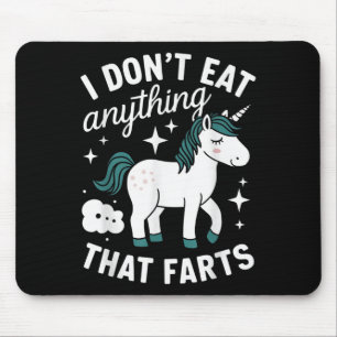 Witzig Vegan esse ich nichts, was Vegeta Furzen Mousepad