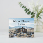 Witzig Wir haben das abandonierte Haus überquert. Ankündigungspostkarte (Stehend Vorderseite)