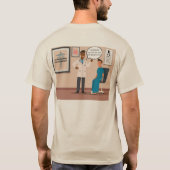 Witzig woll nicht, den T - Shirt für den Ruhestand (Rückseite)