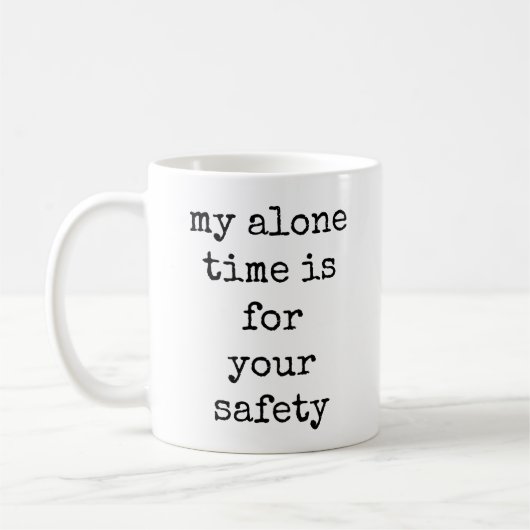 Witzig, Zitat, Text, Kaffee-Tasse Kaffeetasse (Links)