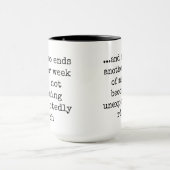 Witzig, Zitat, Text, Kaffee-Tasse Tasse (Zentrum)
