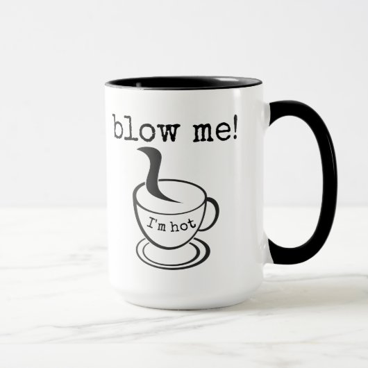 Witzig, Zitat, Text, Kaffee-Tasse Tasse (Rechts)