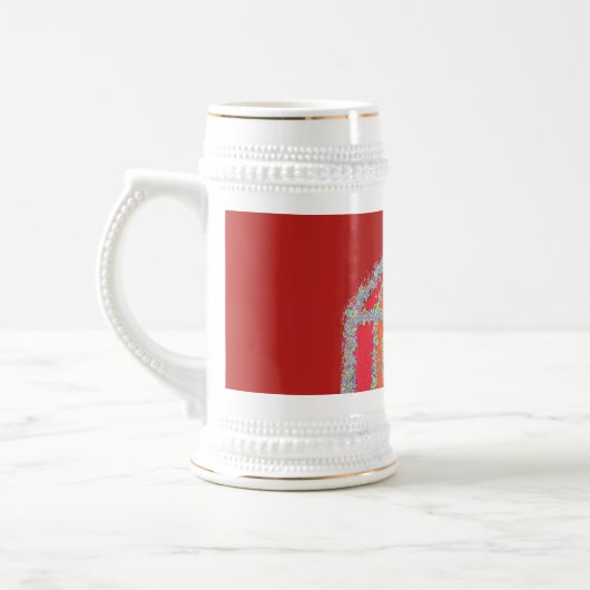 Witzige Affen Bierglas (Links)