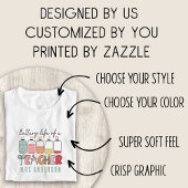 Witzige Akkulaufzeit eines Lehrers T-Shirt