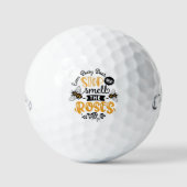 witzige Bienensportler Golfball (Vorderseite)