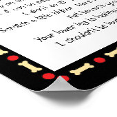 Witzige Dinge, die ich aus dem schwarzen Russische Poster (Ecke)