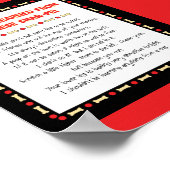 Witzige Dinge, die ich von meinem chinesischen Sha Poster (Ecke)