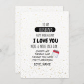 Witzige Ehefrau für den Spaß von Husband anlässlic (Vorne/Hinten)