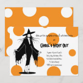 Witzige Frau Einladung (Vorne/Hinten)