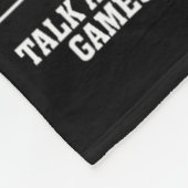 Witzige Gamer-Dinge, die ich in meiner Freizeit sp Fleecedecke (Ecke)