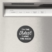Witzige Geschwister: Ich bin der älteste, den ich  Magnet (In Situ (Geschirrspüler))