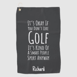 Witzige Golf-Geschenke Lustige Humorvolle Neuheit Golfhandtuch