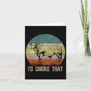 Witzige Grillen, mit der ich dieses Vintage Design Karte