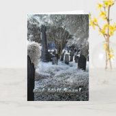 Witzige Grüße Karte (Gelbe Blume)