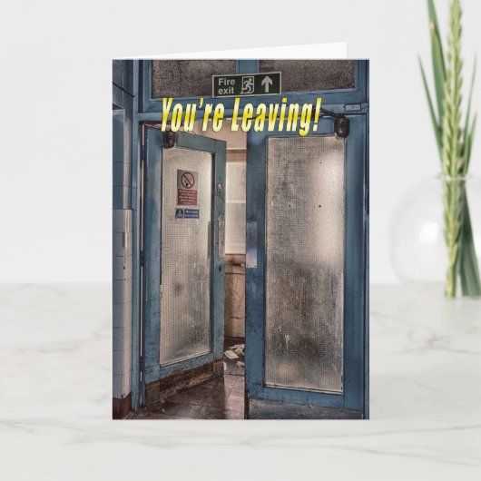 Witzige Grüße Karte (Vorderseite)