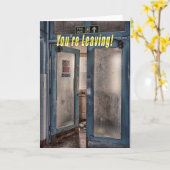 Witzige Grüße Karte (Gelbe Blume)