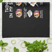 Witzige Guinea schwänzt Dinge, die ich in meiner F Geschirrtuch (Gefaltet)