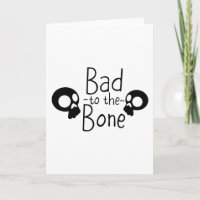 Witzige Halloween-Geschenke - Schlecht zum Knochen