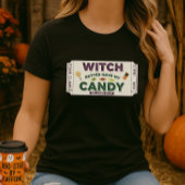 Witzige Halloween-Hexe habe besser meinen Bonbons. T-Shirt