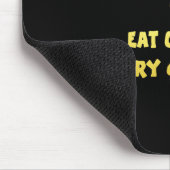 Witzige Hunde und Kekse Joke Mousepad (Ecke)
