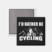 witzige inspirierende Fahrradziffern Magnet (Vorderseite/Rückseite)