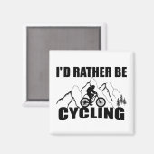 witzige inspirierende Fahrradziffern Magnet (Vorderseite/Rückseite)